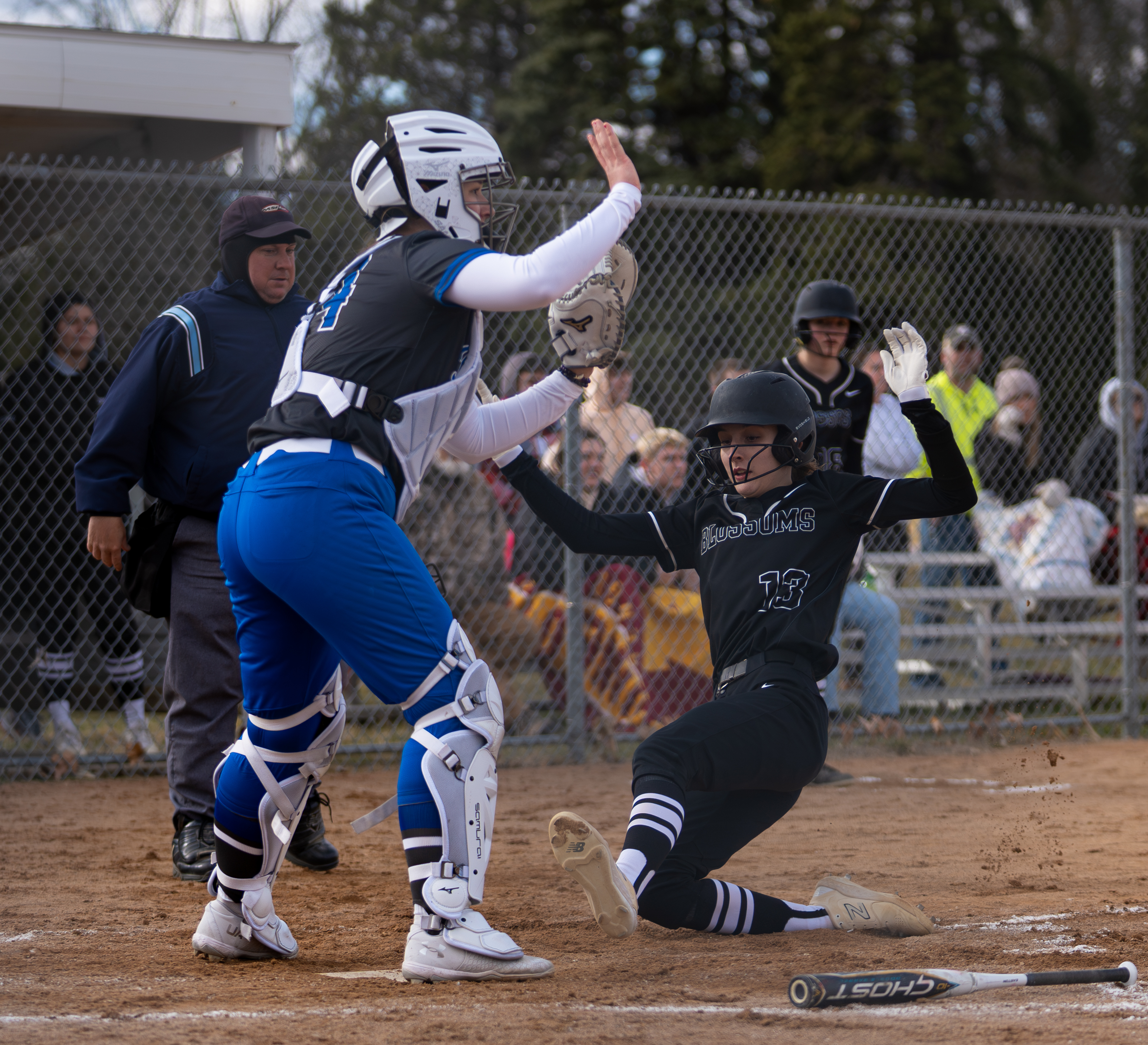 Layla Lembke, blooming prairie, softball, 2024
