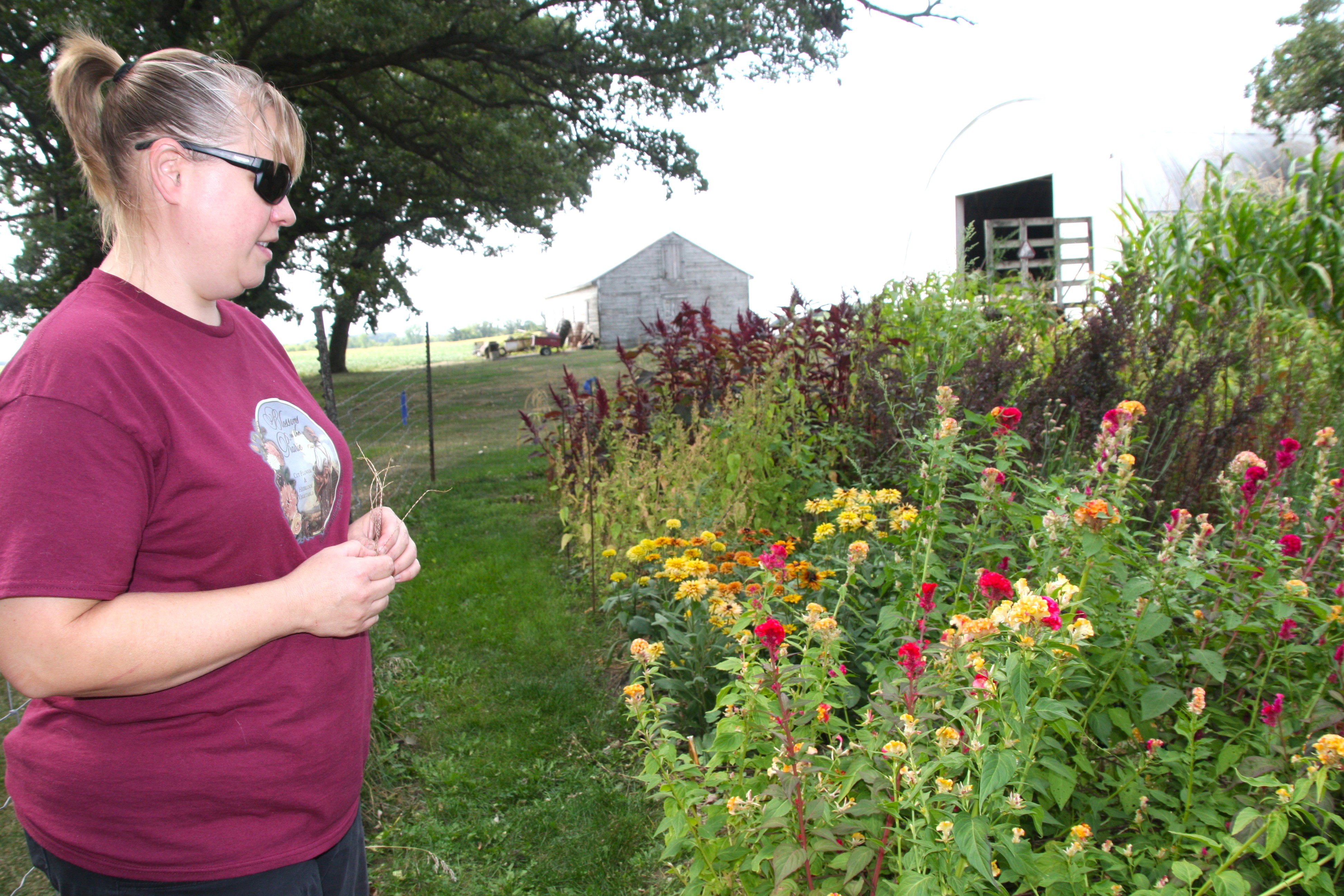 BP flower business, Blossoms on the Prairie, blooming prairie, nicole kruger