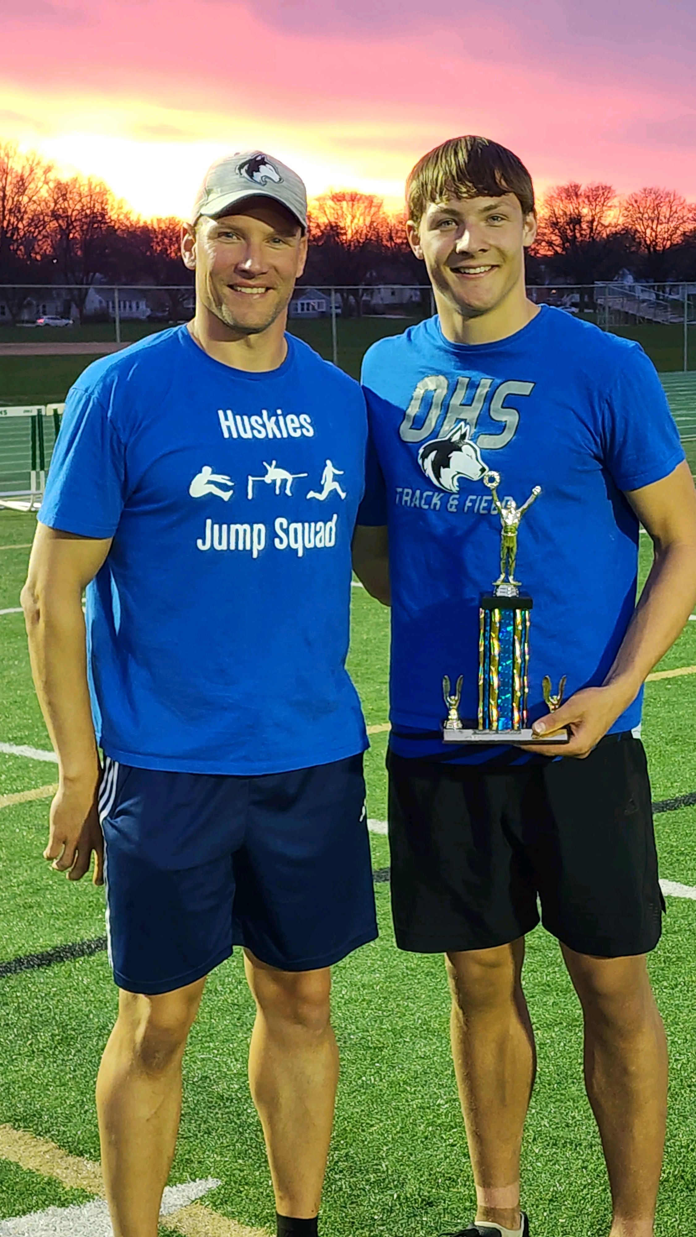 Coach of the year, owatonna, joey gleason
