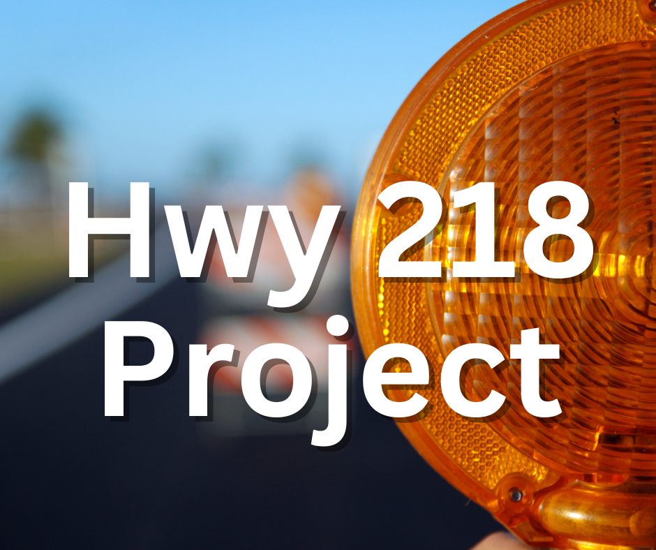 Hwy 218 project, steele county, 2023
