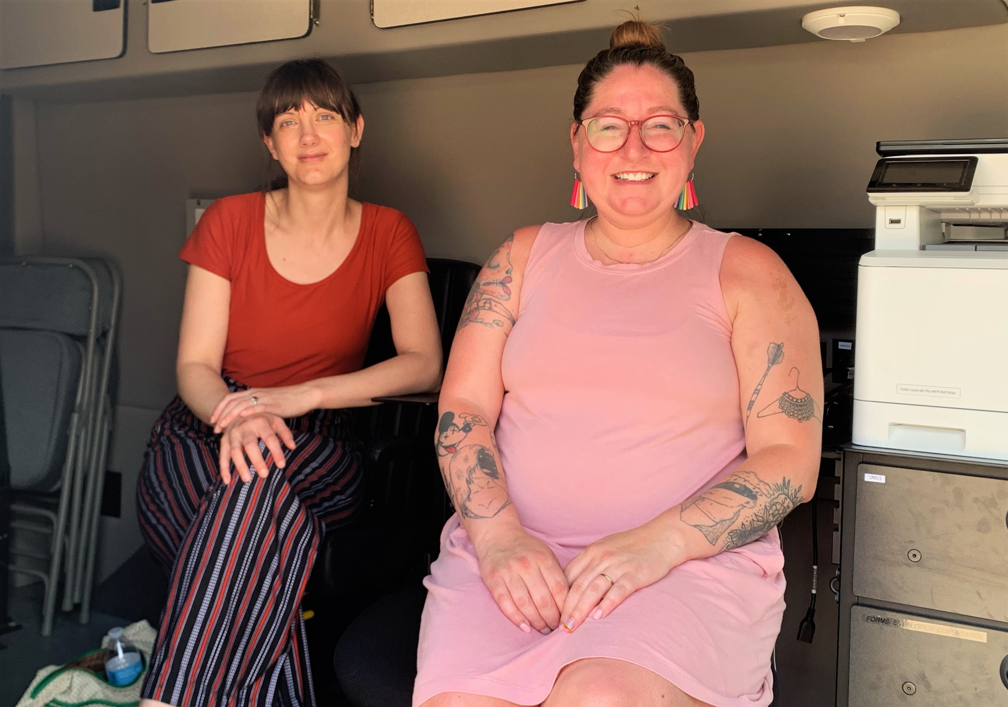 justice bus, jessica velasz, kristin dexter