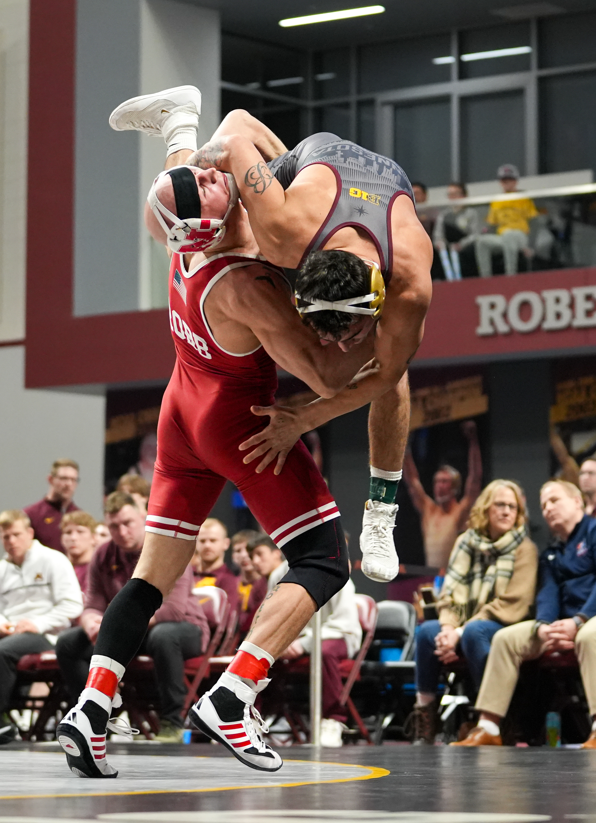 Peyton Robb, Owatonna, wrestler