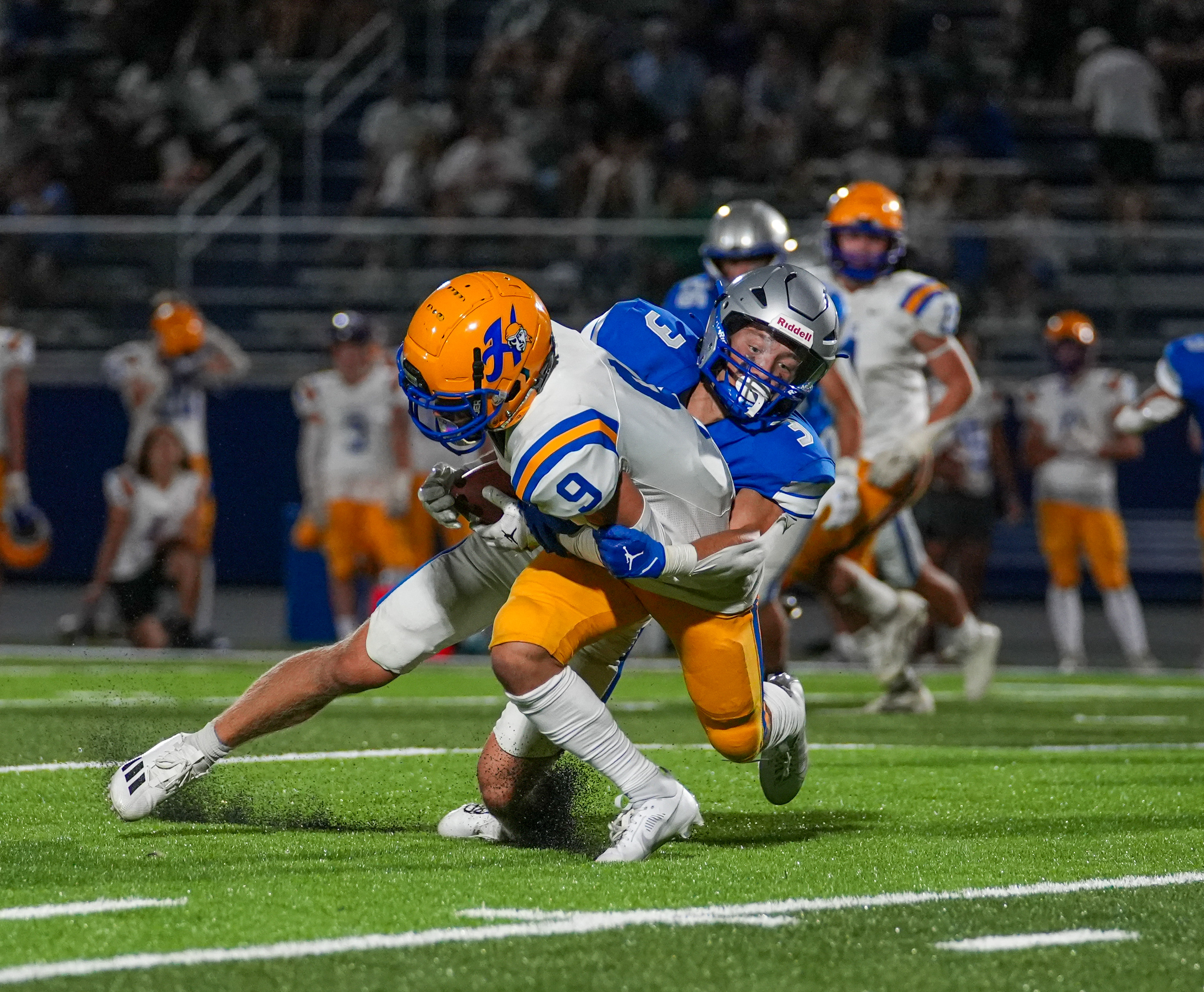 Nolan Ginskey, OHS, football, owatonna