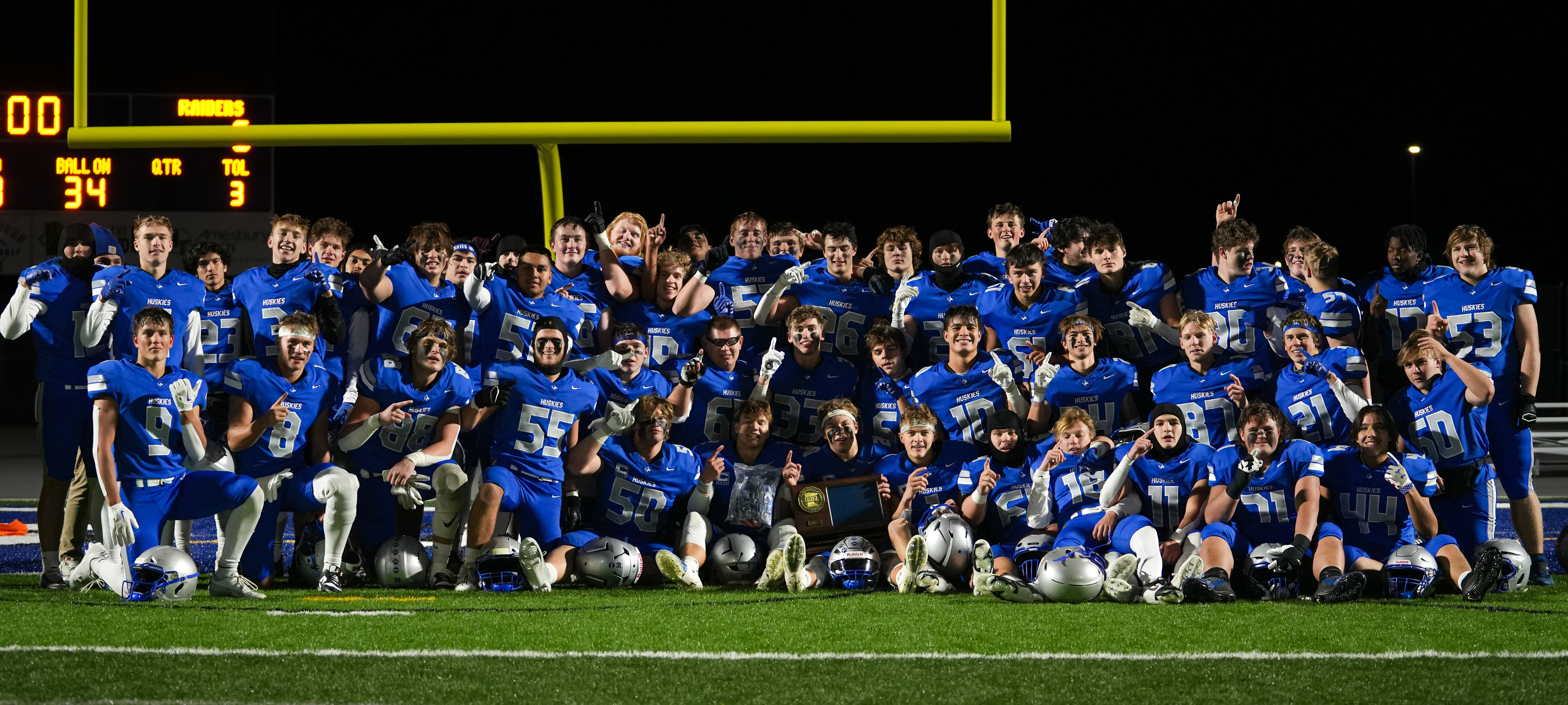 Owatonna, 1aaaaa championship, mn, huskies, ohs