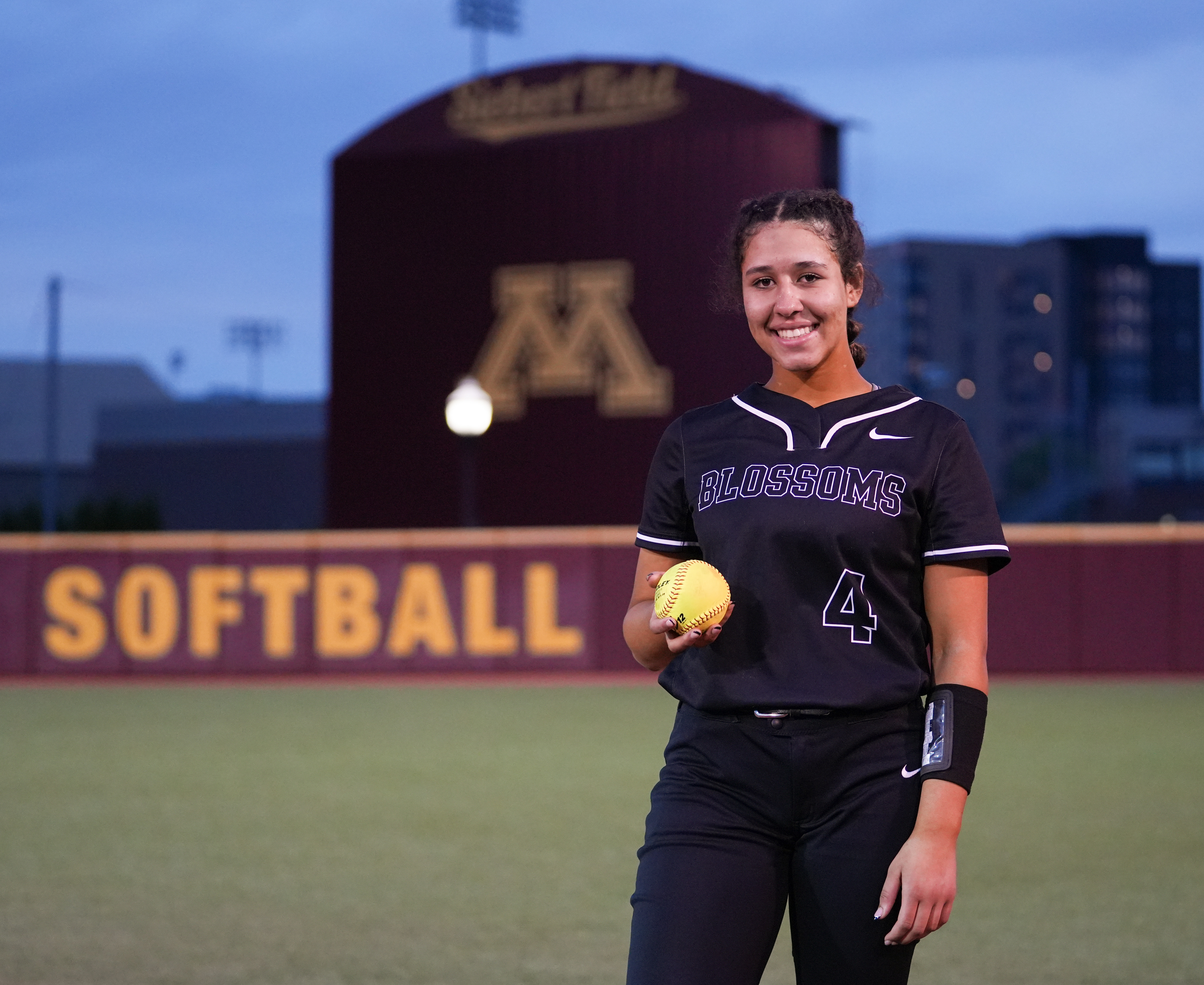 blooming prairie, softball, shawntee snyder