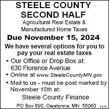 Steele County Times - Staff Photo - Create Article