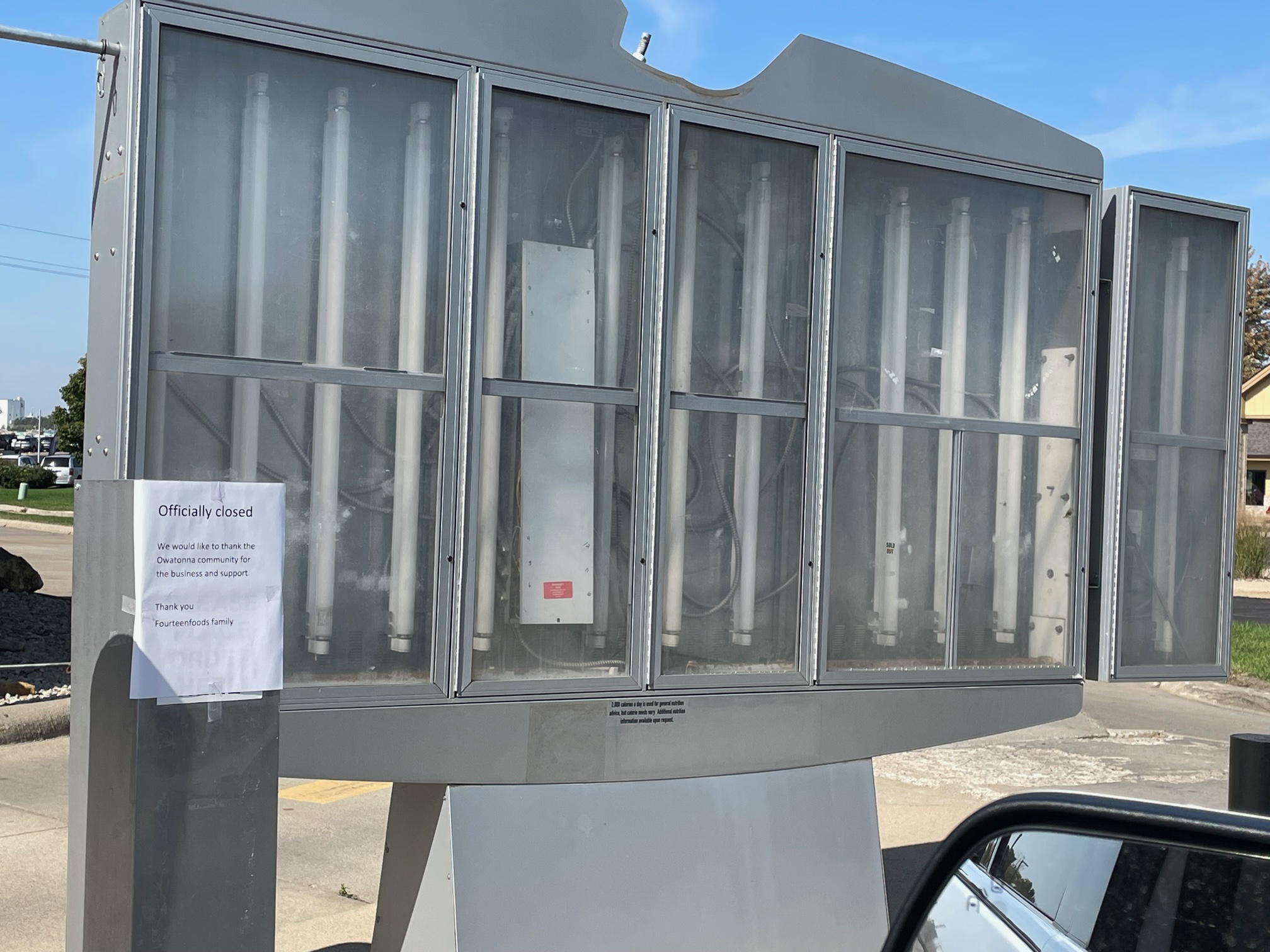 Dairy queen, owatonna, closes, 2023