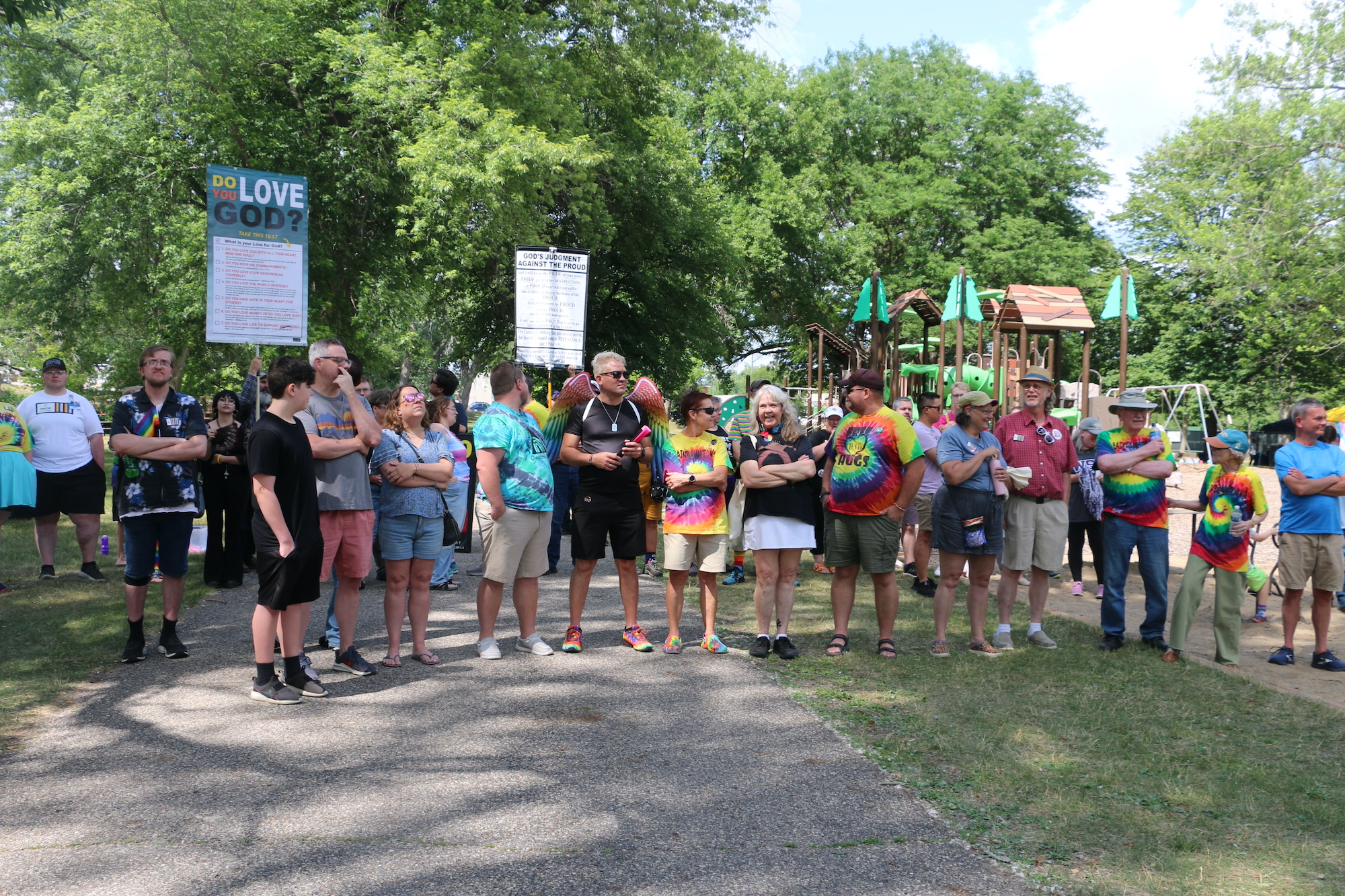 Rainbowtonna, pride, july 2023, bigotry