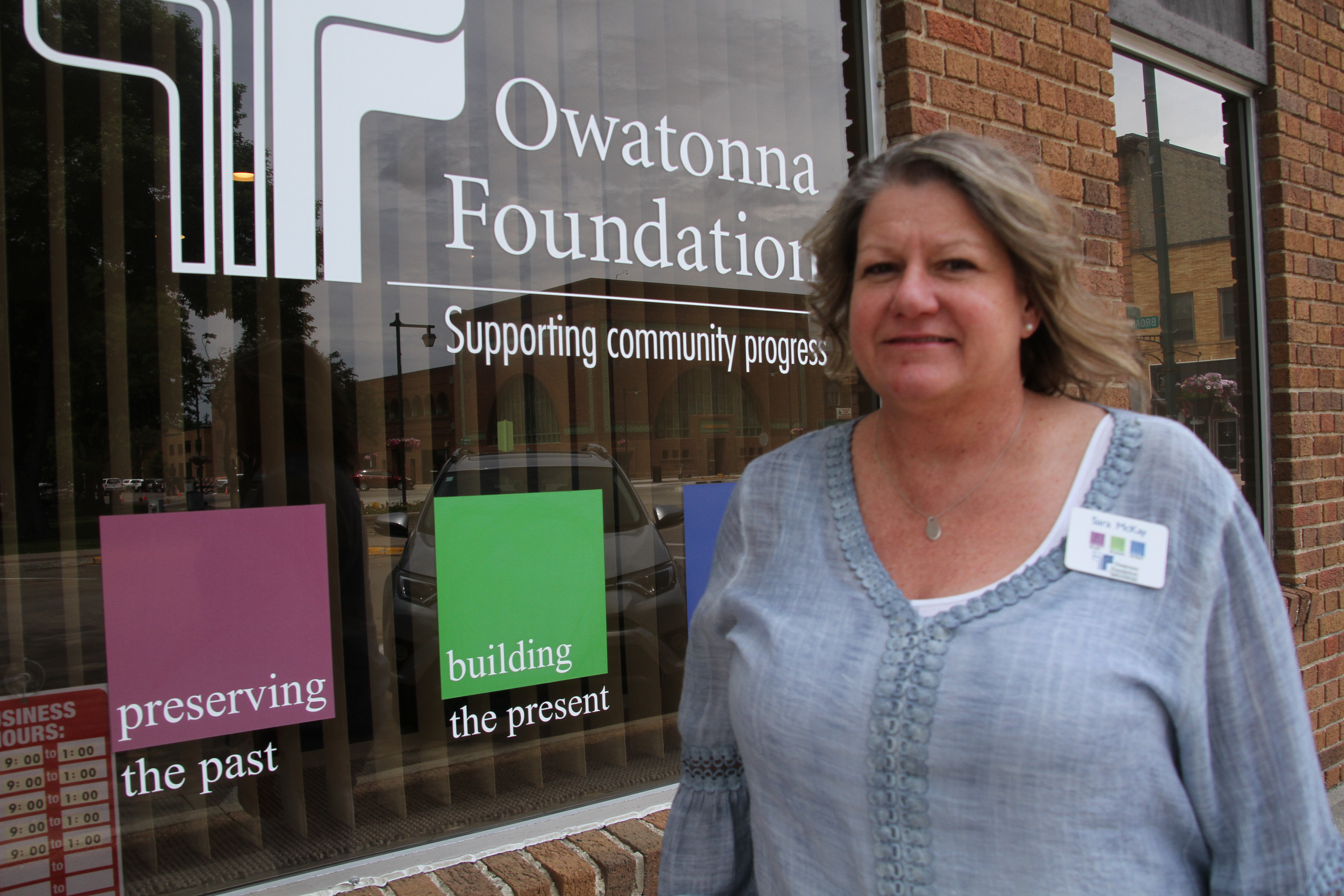 Sara McKay, owatonna foundation, director, 2023, new