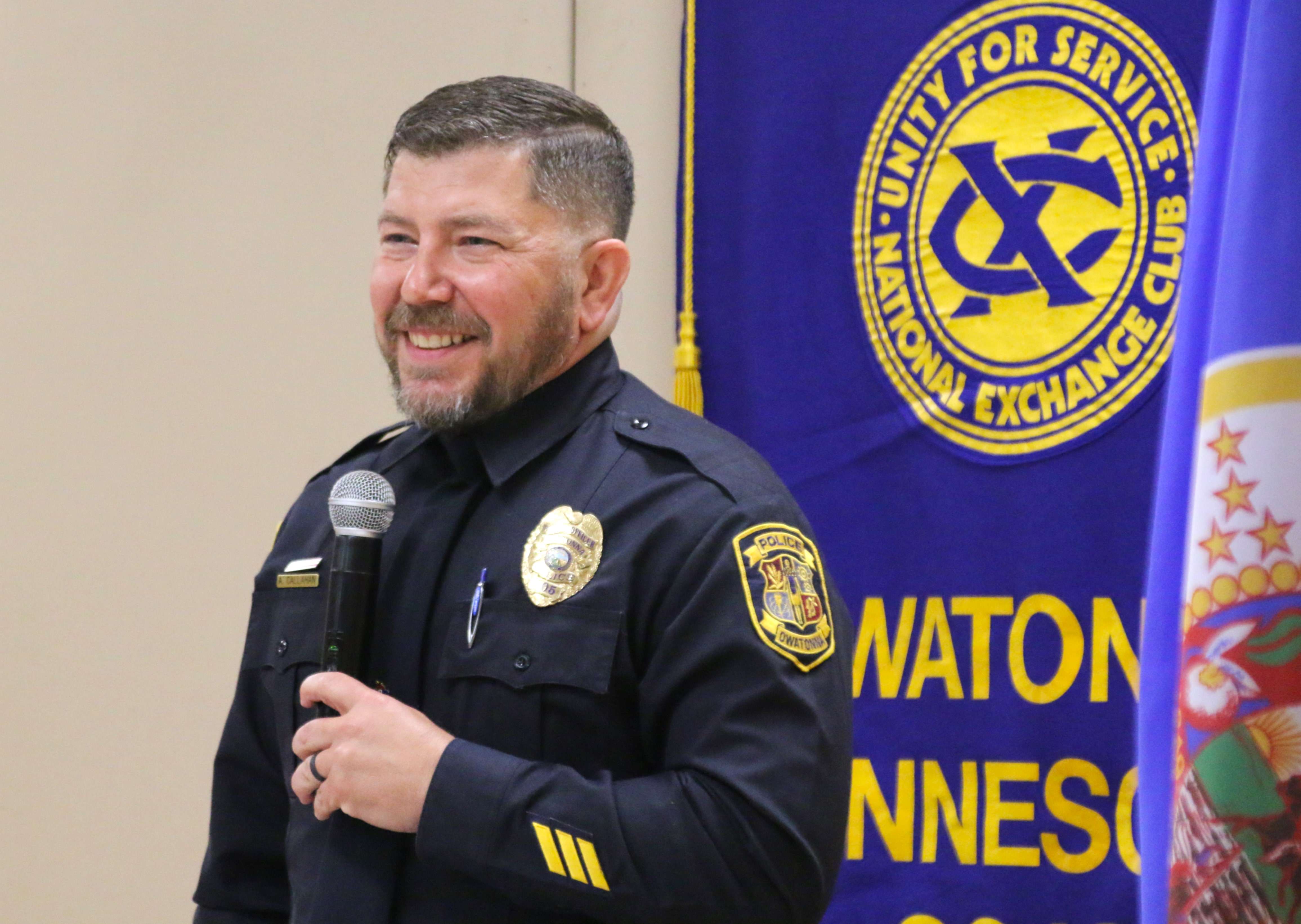 Alan Callahan, Police Officer of the Year, Owatonna