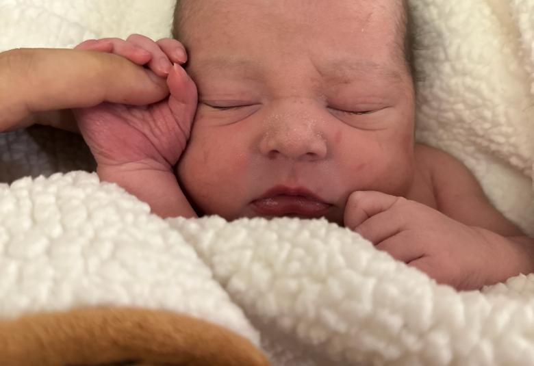 First baby, 2025, Steele county, Bryson Gutierrez