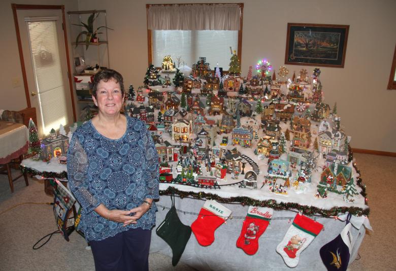 Christmas Village, collection, Rose Cory-Vick