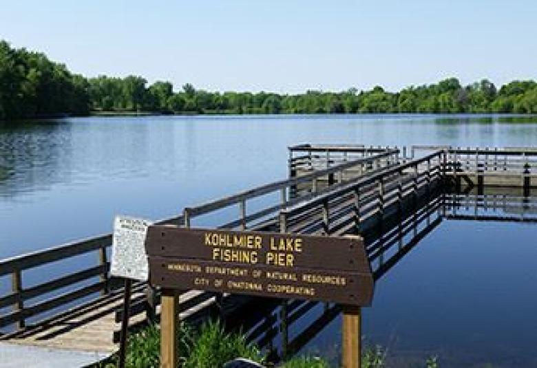 Lake Kohlmier, closed, owatonna, bacteria