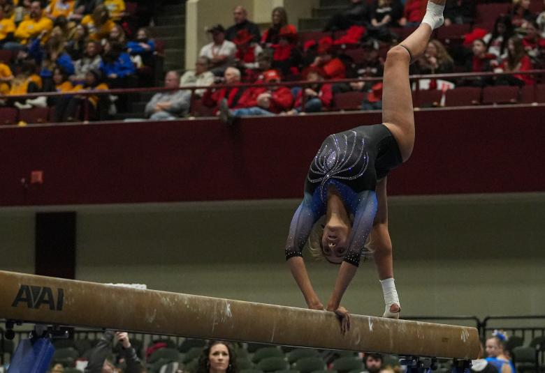OHS gymnastics repeats on state podium