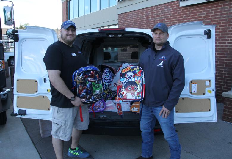 Back to school, Community Pathways, Matt McLaughlin, Dave Strand, Farmers Insurance
