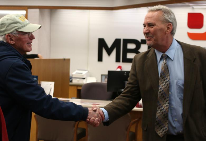 Jim Fiebiger, MBT Bank, retirement