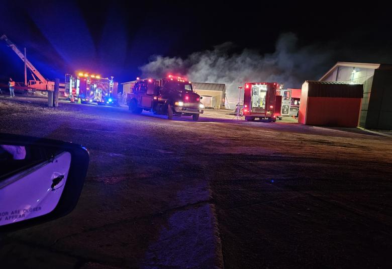 blooming prairie, fire, march 29, 2024, nolt construction